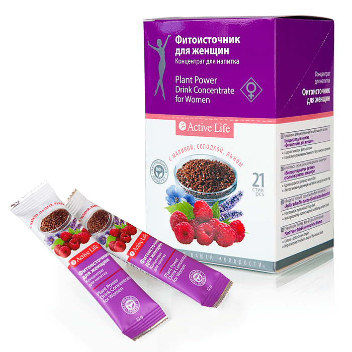 Концентрат для напитка «Фитоисточник для женщин»