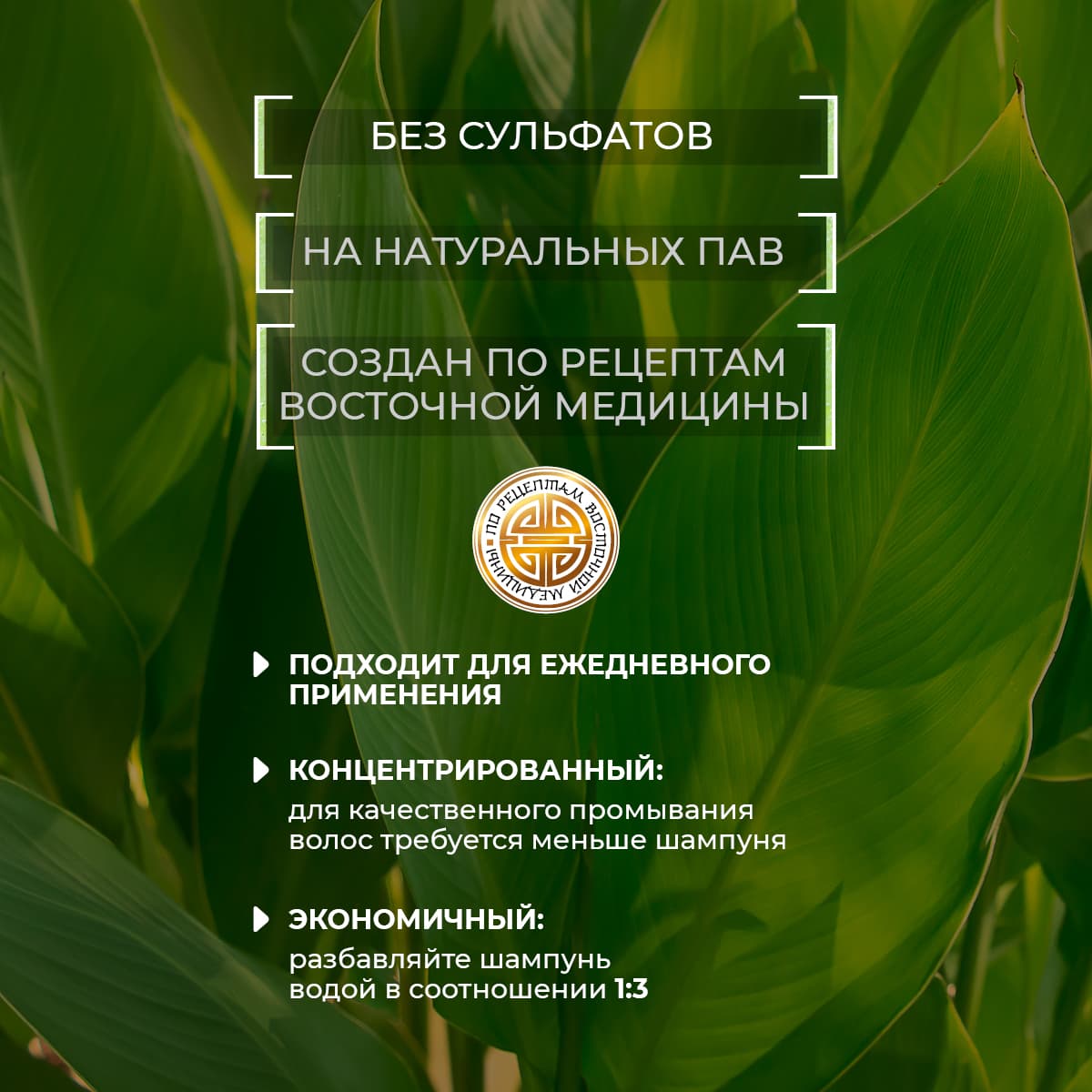 Шампунь "Золотой имбирь" Master Herb - view 2