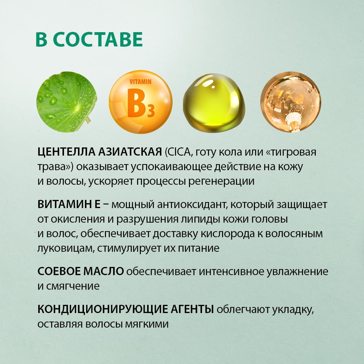 Маска от выпадения волос с никотиновой кислотой - view 6
